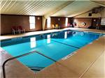 The indoor swimming pool at BIG TEXAN RV RANCH - thumbnail