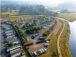 An overhead view of the campground at BROOKHOLLOW RV PARK - thumbnail