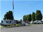 Flag pole at campground at PHOENIX RV PARK - thumbnail