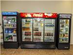 Various beverages and cold food for purchase at TWENTYNINE PALMS RESORT RV PARK AND COTTAGES - thumbnail