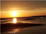Gorgeous sunset over the ocean at OCEAN SURF RV PARK - thumbnail