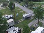 Amazing aerial view over resort at CAHOKIA RV PARQUE - thumbnail