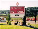 The front entrance sign at FORT CHISWELL RV PARK - thumbnail