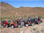 A group of people riding ATVs nearby at BLACK ROCK RV VILLAGE - thumbnail