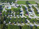 Amazing aerial view over resort at CLARKSVILLE RV RESORT BY RJOURNEY - thumbnail