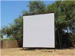 The outdoor movie screen at ROCKWELL RV PARK - thumbnail