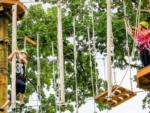 Kids on a ropes course at SUN OUTDOORS PIGEON FORGE - thumbnail
