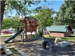 The playground equipment at DAD'S BLUEGRASS CAMPGROUND - thumbnail