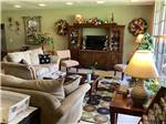 An inside seating area at PINE CREST RV PARK OF NEW ORLEANS - thumbnail