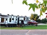 A picnic table next to an RV site at SCENIC HILLS RV PARK - thumbnail