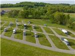Aerial view of the campground at BAYLOR BEACH PARK WATER PARK & CAMPGROUND - thumbnail