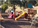 Playground with several slides at ANGELS CAMP RV RESORT - thumbnail