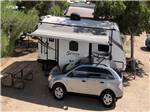 High level view of camper in campsite at ZUNI VILLAGE RV PARK - thumbnail