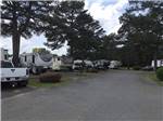 A road alongside of the RV sites at TRAVELCENTERS OF AMERICA RV PARK - thumbnail