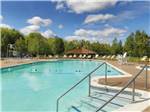 Swimming pool at campground at THE VILLAGES AT TURNING STONE RV PARK - thumbnail