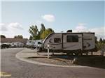 A row of paved RV sites at VANCOUVER RV PARK - thumbnail