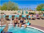Pool and hot tub at SUN LIFE RV RESORT - thumbnail