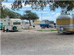 A grouping of vintage trailers at ENCHANTED TRAILS RV PARK & TRADING POST - thumbnail