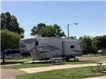 A fifth wheel trailer in an RV site at AMERISTAR CASINO & RV PARK - thumbnail