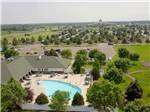 An aerial view of the swimming pool at GRAND HINCKLEY RV RESORT - thumbnail
