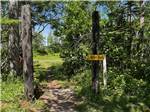 A sign indicating a nature trail at BORDEN/SUMMERSIDE KOA - thumbnail
