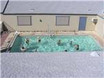 An aerial view of the swimming pool at DESERT GOLD RV RESORT - thumbnail