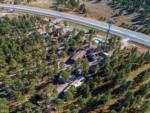 Aerial view of the campground at HTR BLACK HILLS - thumbnail