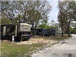 A row of sandy RV sites at RIVERS EDGE RV CAMPGROUND - thumbnail