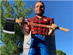 A large Paul Bunyan statue at RIVER BEND RESORT - thumbnail