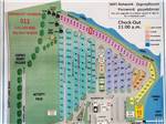 Map of the resort layout at OSPREY POINT RV RESORT - thumbnail