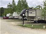 A row of gravel RV sites at COUNTRY SIDE RV PARK - thumbnail