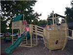 The playground equipment at CROSS CREEK CAMPING RESORT - thumbnail