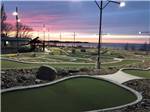 The large miniature golf course at MARDON RESORT ON POTHOLES RESERVOIR - thumbnail