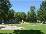 A lot of playground equipment at MILLER'S CAMPING RESORT - thumbnail