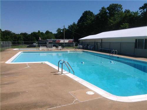 Community swimming pool at GREENVILLE FARM FAMILY CAMPGROUND