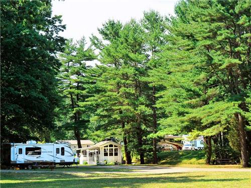 Tuxbury Pond RV Campground in South Hampton, NH