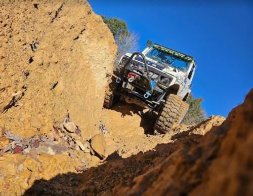 Off road vehicle on rocky terrain at Wildcat Adventures Offroad Park