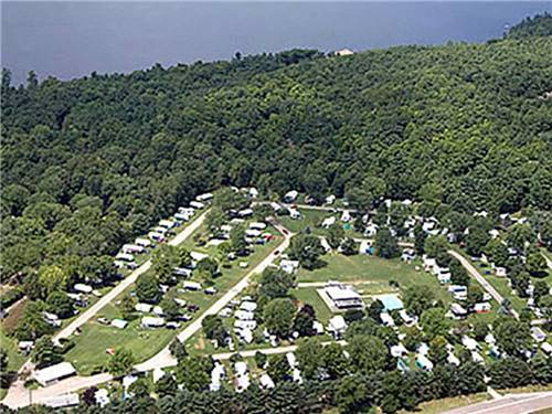 Lone Pine Campsites in Colchester, VT