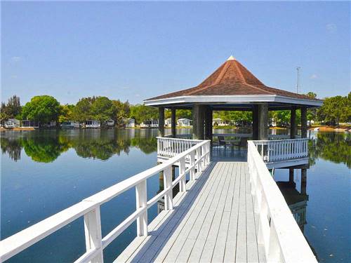 Deck on the water at ENCORE WINTER QUARTERS PASCO