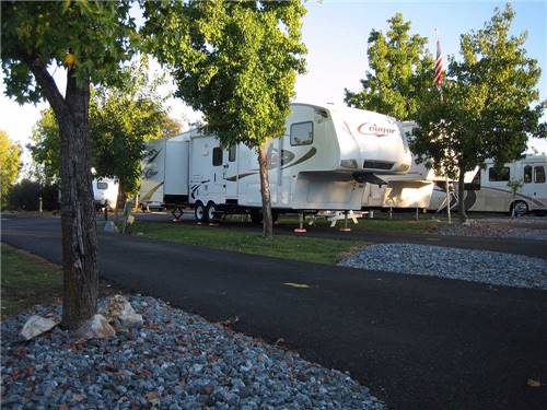 Trailers and RV camping at REDDING RV PARK