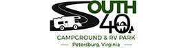 Ad for South Forty Campground and RV Park