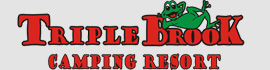 logo for TripleBrook Camping Resort