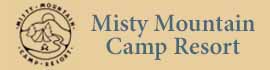 Ad for Misty Mountain Camp Resort
