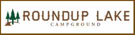logo for Roundup Lake Campground