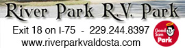 Ad for River Park RV Park