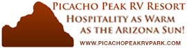 logo for Picacho Peak RV Resort