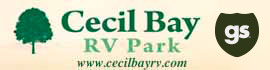 Ad for Cecil Bay RV Park