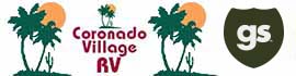 logo for Coronado Village RV Resort