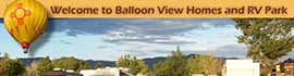 logo for Balloon View RV Park