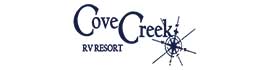 Ad for Cove Creek RV Resort